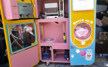 Fixing a Cotton Candy Vending Machine
