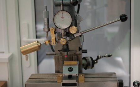 A Precision Drill Press for Tiny Bits