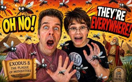 Blood-Sucking Mosquitoes! | Perez Hilton & His Son