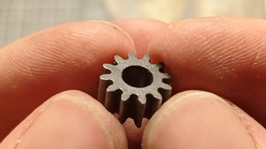 Cutting Steel Gears with Homemade EDM