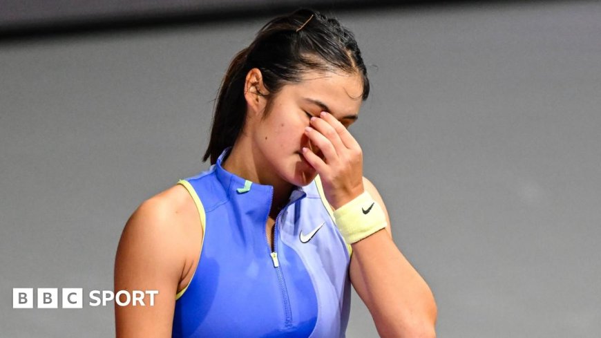 Raducanu withdraws from Rome with post viral symptoms