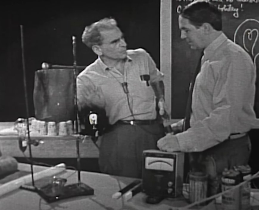 Retrotechtacular: Julius Sumner Miller Breaks Lamps with Magnets