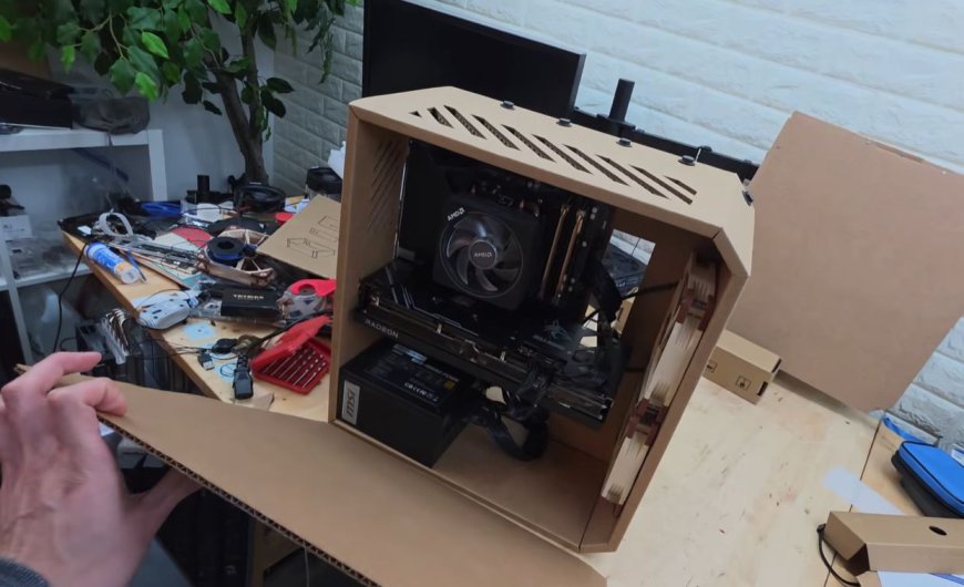Why Using Cardboard for a PC Case is a Chore