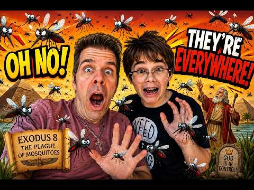 Blood-Sucking Mosquitoes! | Perez Hilton & His Son
